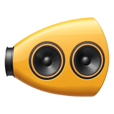 speaker sound output sticker