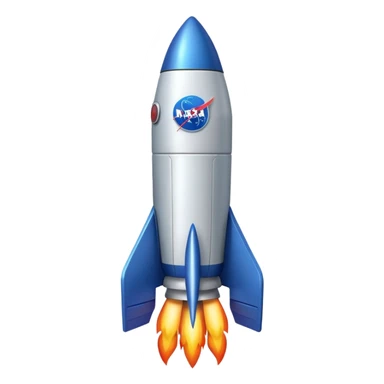 NASA Rocket sticker