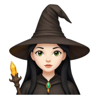 Witch Girl sticker