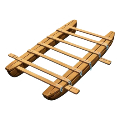 A raft underwater sticker