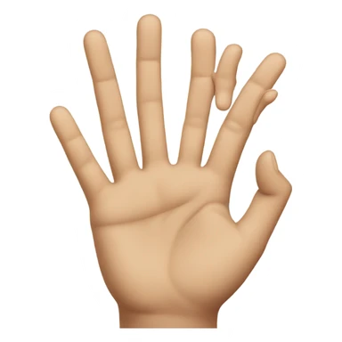 Hands reaching  sticker