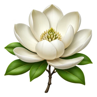 Magnolia,Foliage sticker
