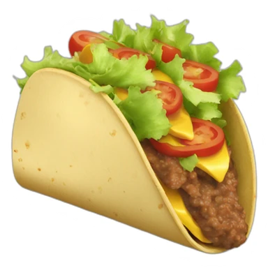 tacos tassé large sticker