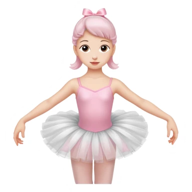 Pink ballet  sticker