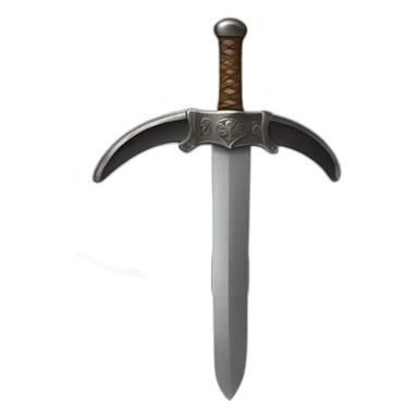 Tête de ouf y sur un sabre sticker