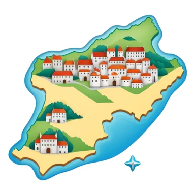 Mapa Galicia  sticker