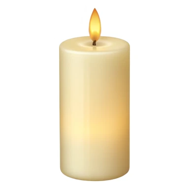 Decorative Wax Candle  sticker