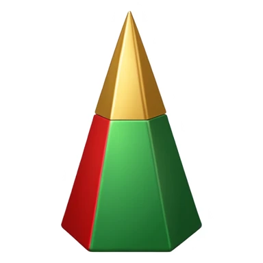 Christmas obelisk sticker