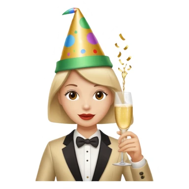 😅 qui fête anniversaire  sticker