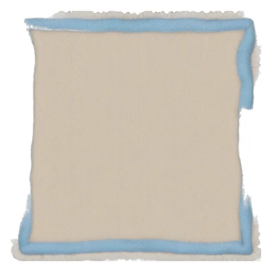 Cozy beige and light blue blanket  sticker