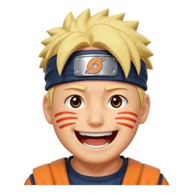Naruto laugh reactions sticker