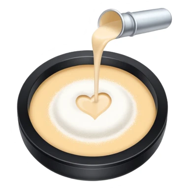 pact whit powder sticker