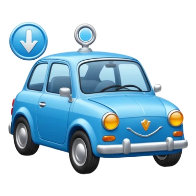 icône de vérification bleu avec une coche blanche, qui ressemble au badge de vérification utilisé sur certaines plateformes sociales sticker