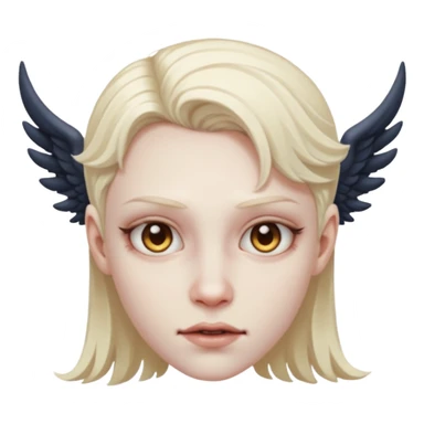 Meio anjo meio demonio sticker