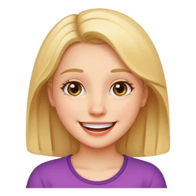 a girl genuinely feeling happy so so so much sticker