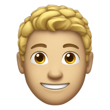 Soccer goalie with a good smile sticker