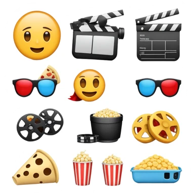 Movies scenes sticker