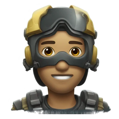 Emoji Helldivers 2 sticker