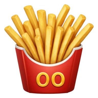 patatine fritte sticker