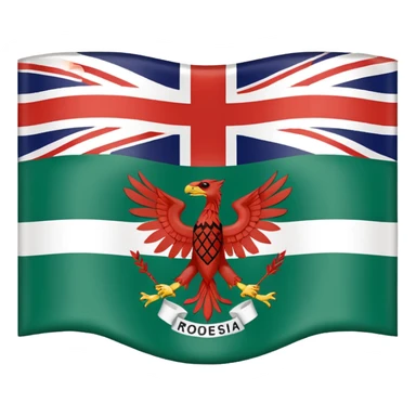 Rhodesia flag sticker