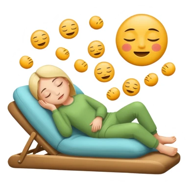 Relaxation sticker