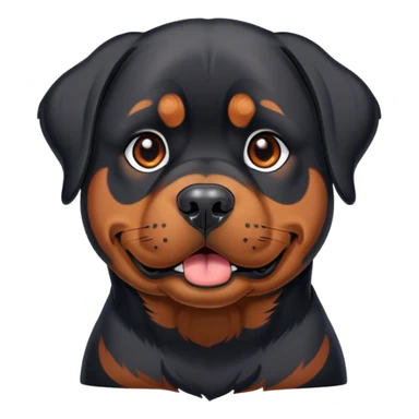 Rottweiler dog sticker