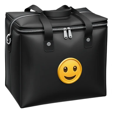 black Thermal Delivery Bags sticker