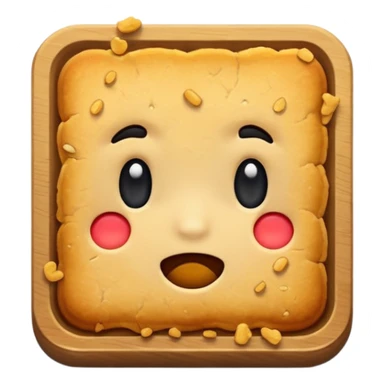 crumbly crumbs sticker