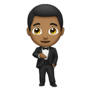 Mikey qui fait un doigt d'honneur sticker