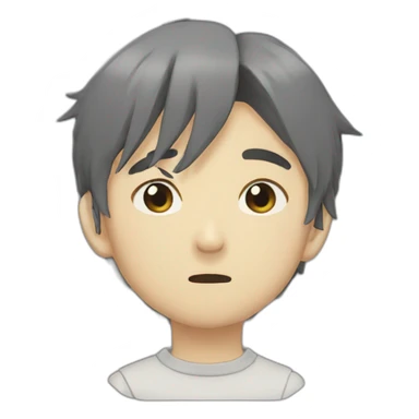 Shinji sad sticker
