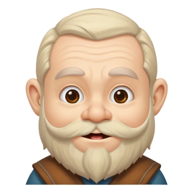 sneezy dwarf snow white sticker