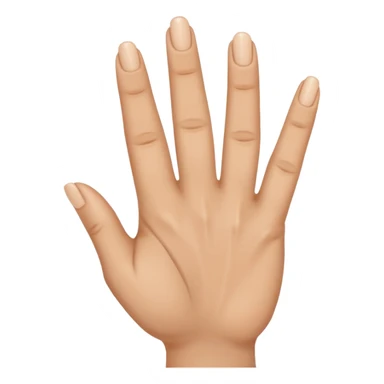 Fais-moi demain coller les unes à côté des autres. La première main gauche le pouce, l’index, majeur sont levé alors que l’annulaire et auriculaire sont repliés. Reproduit la même chose pour la main droite. sticker