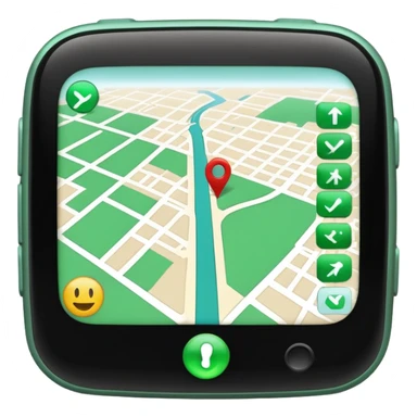 GPS screen sticker