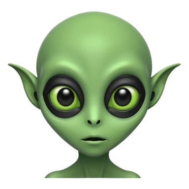 Visitor,Alien sticker