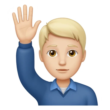  Indifference - lack of interest, concern, or sympathy  - waving hand in a dismissive gesture sticker