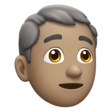 Caca par terre sticker