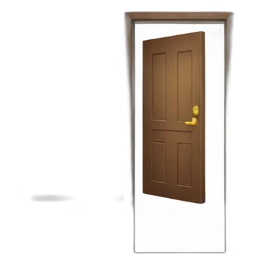 opened door  sticker