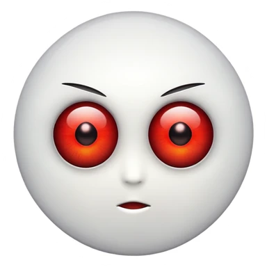 red eyes emoji sticker