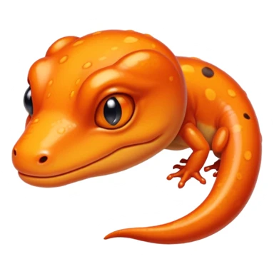 Disappointed salamander sticker