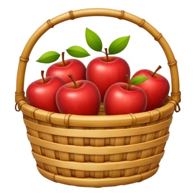  bamboo-basket apples sticker