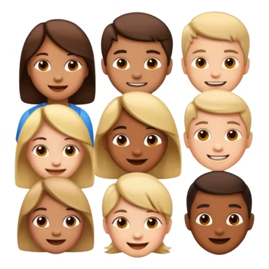 67 kid emoji sticker