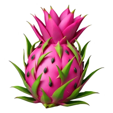 Dragon fruit emoji sticker