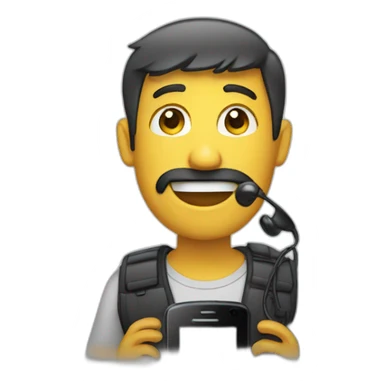 Mesii au téléphone  sticker