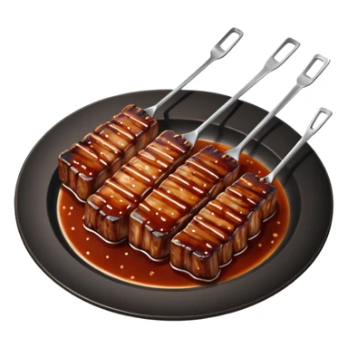 grilling rib ticklers sticker