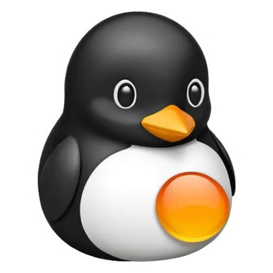 linux logo sticker