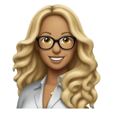 mariah carey in caution album wearing glasses  sticker
