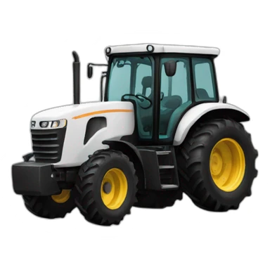 un tracteur  sticker