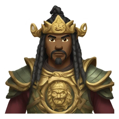warlord of the eternal lotus sticker