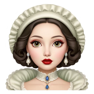 porcelain doll skin, fine details, olivia culpo as milady de winter, jinyoung shin art, refined nose, scarlet, dim light, by Maude Kaufman Eggemeyer, great digital art with details, by Scott Samuel Summers, ad image, ori and the blind, stunningly realistic sticker
