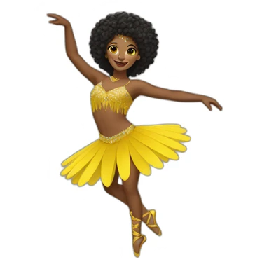 Brazilian dancer sticker